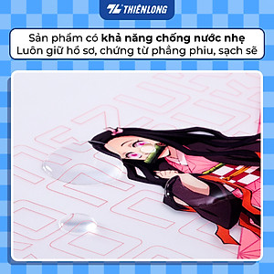 Combo 2 Bìa nút Thiên Long - Bìa tài liệu A4 CBF-008/DS - Phiên bản Demon Slayer