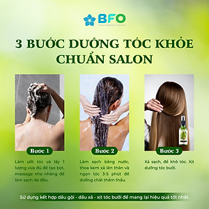 Xịt Dưỡng Tóc Tinh Dầu Bưởi Mọc Tóc Phục Hồi Tóc BFO Behair 100ml Dưỡng Tóc Hỗ Trợ Mọc Tóc