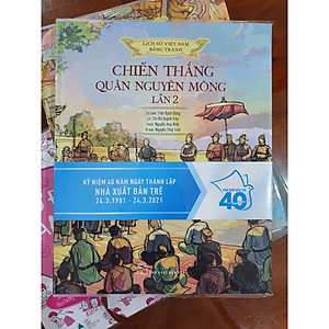 Sách Lịch Sử Việt Nam Bằng Tranh: Chiến Thắng Quân Nguyên Mông Lần 2 (Bản Màu)