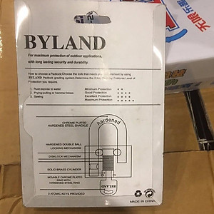 Ổ khóa chống cắt I Ổ khóa Byland 50mm