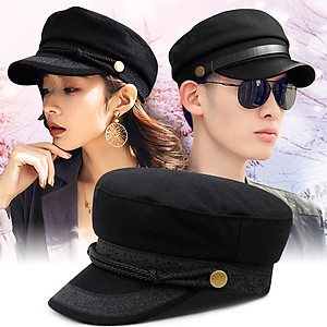 Mũ Nón Nồi Trẻ Trung Hiện Đại, Mũ Beret Nam Nữ Thời Trang Phong Cách ÂU/MỸ - Mũ Hải Quân