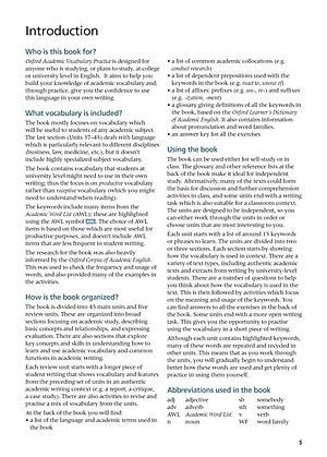 Oxford Academic Vocabulary Practice: Upper-Intermediate B2-C1: With Key