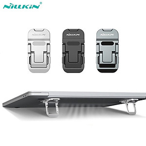 Giá đỡ laptop NILLKIN sức mạnh tăng cường bằng hợp kim nhôm nhỏ gọn phù hợp với kích thước 14-17 inch - Hàng Chính Hãng