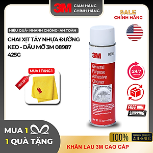 Dung Dịch Tẩy Keo, Nhựa Đường 3M 08987 (425 g)