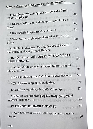 Kỹ năng nghề nghiệp Chấp hành viên thi hành án dân sự (Quyển 1)