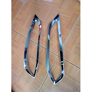 Ốp viền đèn gầm sau TOYOTA VIOS 2021 mạ crom cao cấp, bộ 2 chi tiết