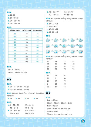 Đề Ôn Luyện Và Tự Kiểm Tra Toán Lớp 2 - Tập 1