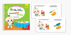 Bộ Ehon tương tác lật mở – Kỹ năng an toàn cho bé (song ngữ Việt – Anh)