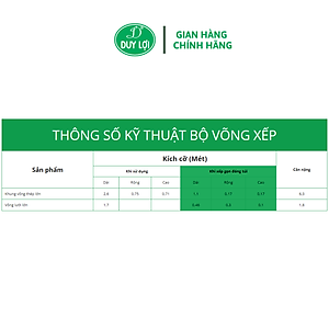 VÕNG XẾP DUY LỢI THÉP - CỠ LỚN (QUÀ TẶNG 10 MÓC ÁO KÉP NHỰA CAO CẤP DUY LỢI)