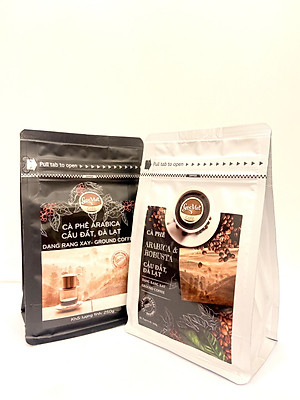 Cà phê Arabica Cầu Đất, Đà Lạt- 100% cà phê nguyên chất 250 g