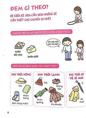 Cẩm Nang Sinh Hoạt Bằng Tranh Cho Bé Tập 3: Kĩ Năng Đi Ra Ngoài (Tái Bản 2019)