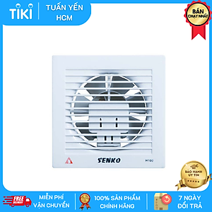 Quạt Hút Thông Gió Senko H100 (25W) - Trắng - Hàng Chính Hãng