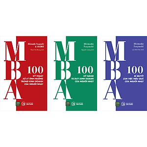 Combo 3 Cuốn: MBA - 100 Kỹ Năng Cơ Bản Làm Việc Của Người Nhật