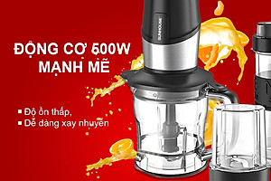 Máy Xay Sinh Tố Đa Năng Sunhouse SHD5340B (500W) - Hàng chính hãng
