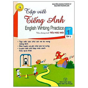 Sách Tập Viết Tiếng Anh Lớp 1 - Tập 2 (Chương Trình Mới)