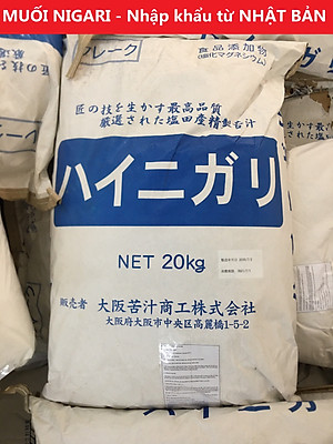 2kg Muối Nigari Nhật Bản tạo đông đậu hũ đậu phụ (Made in Japan) Chiết từ bao 20kg