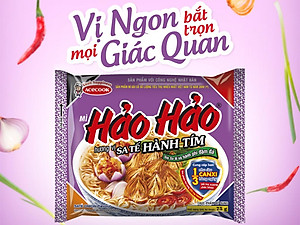 Thùng Mì Gói Hảo Hảo Hương Vị Satế Hành Tím (30 gói)
