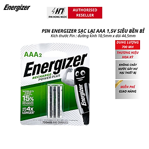 Pin Sạc Energizer AAA 700mAh Power Plus