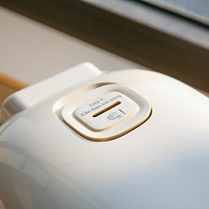 Nồi Cơm Điện Lòng Gốm 1,2L HAATZ CIM250 Công Suất 500W, 6 Chế Độ, Hẹn Giờ, Hàng Chính Hãng