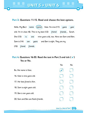 Sách Big 4 Bộ Đề Tự Kiểm Tra 4 Kỹ Năng Nghe - Nói - Đọc - Viết (Cơ Bản Và Nâng Cao) Tiếng Anh Lớp 3 Tập 1