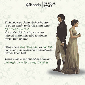 Sách Jane Eyre bìa cứng, tặng kèm bookmark Volnyy, tiểu thuyết văn học kinh điển Charlotte Bronte