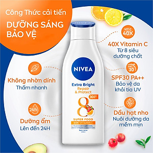 Sữa Dưỡng Thể dưỡng sáng giúp phục hồi và chống nắng (200 ml) - 88310