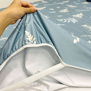 [Thun LỤA Mới] Ga Chống Thấm loại 1 chính hãng LoveMama mềm mại thoáng mát