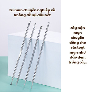 Bộ dụng cụ nặn mụn có hộp đựng GROFA