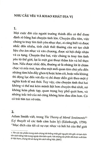 Sách Nỗi Lo Âu Về Địa Vị (Tái Bản 2020)