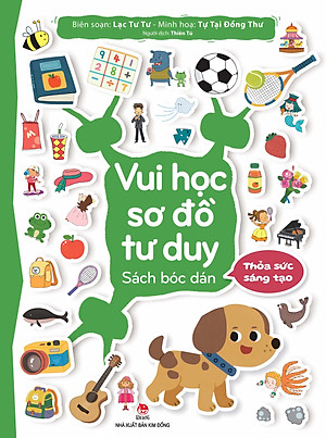 Combo Vui Học Sơ Đồ Tư Duy: Sách Bóc Dán (6 Cuốn)