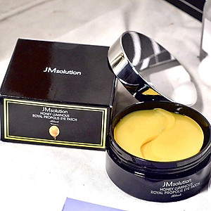 Mặt Nạ Mắt Giảm Thâm Giảm Nếp Nhăn JM Solution Honey Luminous Royal Propolis Eye Patch Black 60 miếng - JESS SHOP COSMETICS