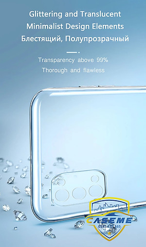 Ốp lưng dành cho OPPO Reno5 silicon TPU dẻo trong suốt dày dặn chống sốc, chống xước cao cấp - Hàng chính hãng 