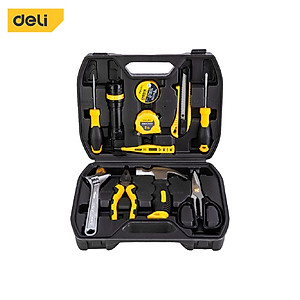 Bộ Dụng Cụ Sửa Chữa Đa Năng 116 Chi Tiết Deli Cao Cấp Chính Hãng - Sử Dụng Nhiều Mục Đích, An Toàn, TIện Lợi 