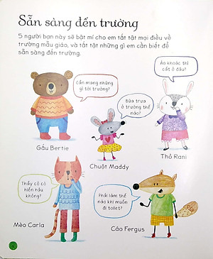 Sách Mọi Điều Em Cần Biết Trước Ngày Đi Mẫu Giáo