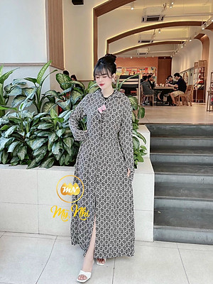 Áo khoác nữ chống nắng toàn thân 3 lớp vải lanh nhung Nhật có khẩu trang dài phủ kín chân - ao chong nang nu