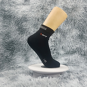 Vớ nam cổ trung Đen E7-VT002