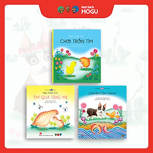 Truyện Ehon bé 1-2-3 tuổi - Bộ 3 cuốn Yêu thương gia đình