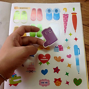 Combo 5 Quyển Tớ Rất Tự Lập - Sách Bóc Dán