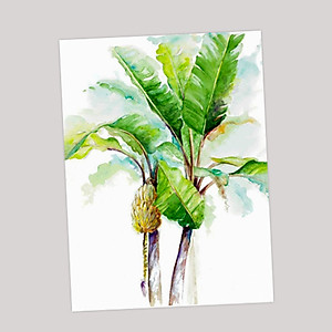 Giấy vẽ màu nước A4L- vân nhẹ lên màu siêu đẹp (10 tờ/ túi)