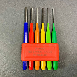 BỘ ĐỤC CHỐT NHIỀU MÀU PB SWISS TOOLS 746930 6 CÂY