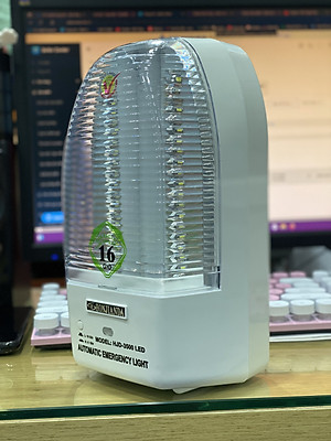 Đèn sạc tích điện chiếu sáng khẩn cấp Honjianda HJD-3500 LED - Hàng chính hãng