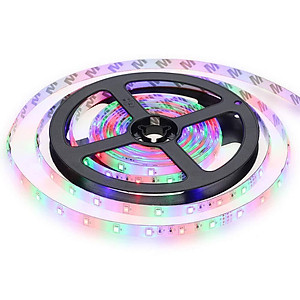 Cuộn Đèn LED Trang Trí Quấn Cây RGB Siêu Sáng, Dài 5M Kèm Remote 44 Phím