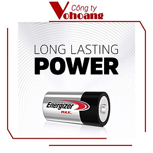 Pin trung Energizer Max E93 vỉ 2 viên chính hãng