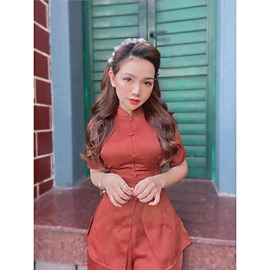 ĐỒ LAM ĐI CHÙA BỘ CỔ TÀU  trang nhã giản dị kín đáo