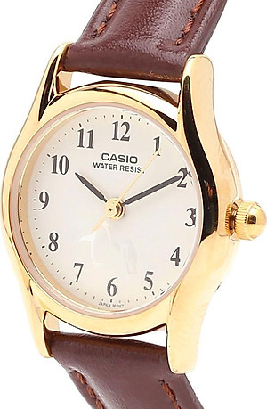 Đồng Hồ Nữ Dây Da Casio LTP-1094Q-7B6RDF (24mm) - Nâu