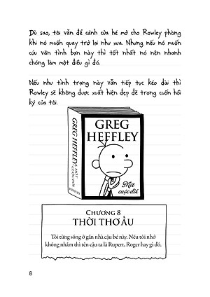 Combo 5 tập Nhật Ký Chú Bé Nhút Nhát bản Tiếng Việt - Diary Of A Wimpy Kid