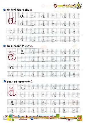 Tủ Sách Bé Vào Lớp Một - Bé Làm Quen Với Chữ Cái Và Tập Tô Chữ