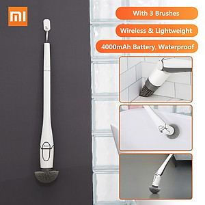 Cây Lau Nhà Điện Không Dây Đa Năng Với 3 Đầu Chổi Sạc USB Xiaomi Mijia Cl99
