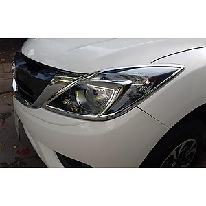 Bộ ốp trang trí, bảo vệ đèn dành cho xe Mazda BT50
