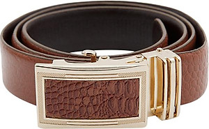 Bộ Ví & Thắt Lưng Nam Vân Cá Sấu Huy Hoàng HT2121-HT4115 (23 x 11,5 cm) - Đen